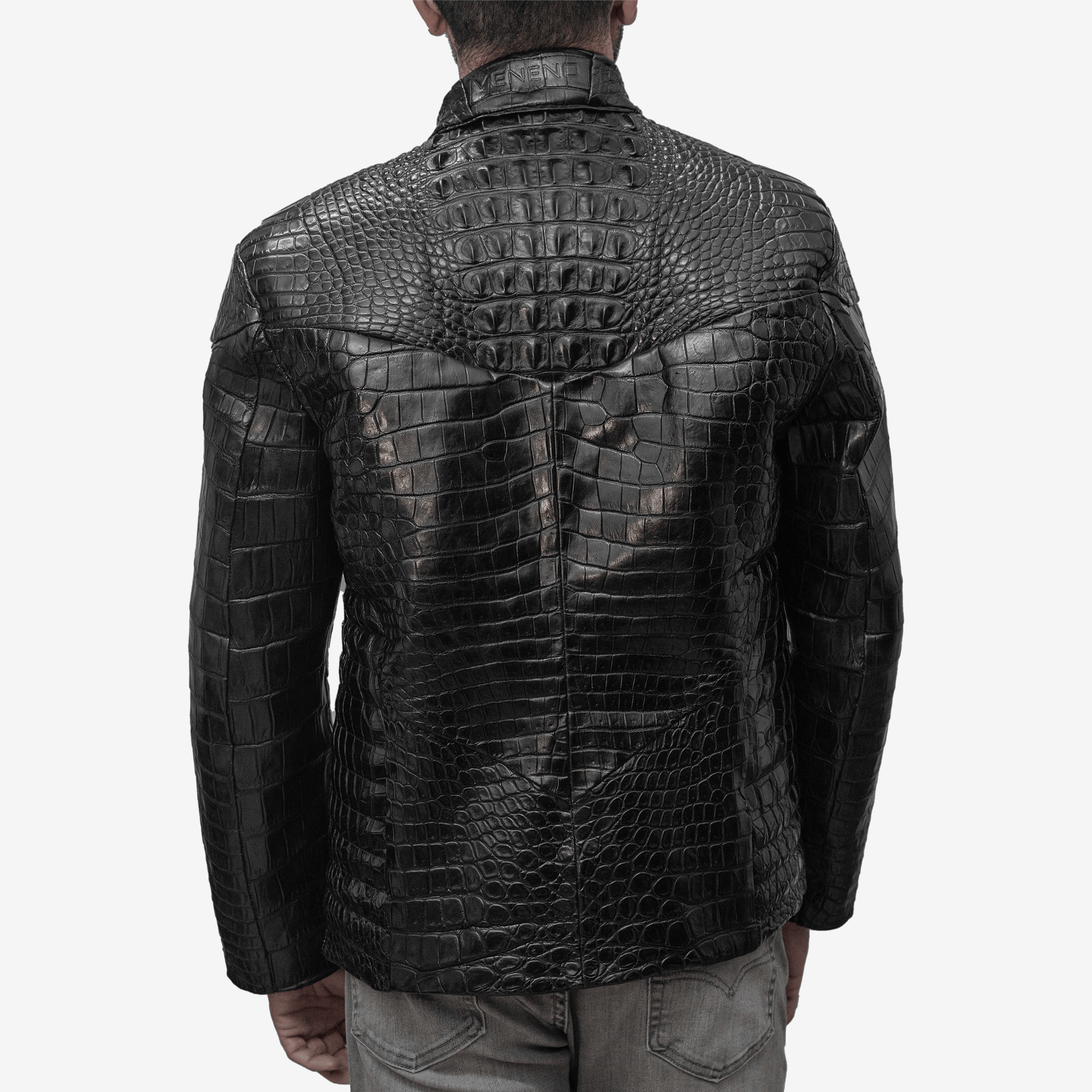 Saco de Piel de Cocodrilo