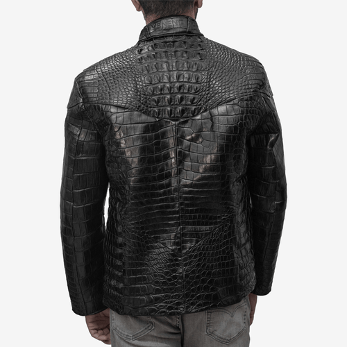 Saco de Piel de Cocodrilo